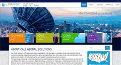 Desktop Screenshot of callglobalsolutions.com